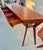 2010s Panache Pair of Walnut Mid Century Modern Style Axel Consoles For Sale - Image 5 of 6