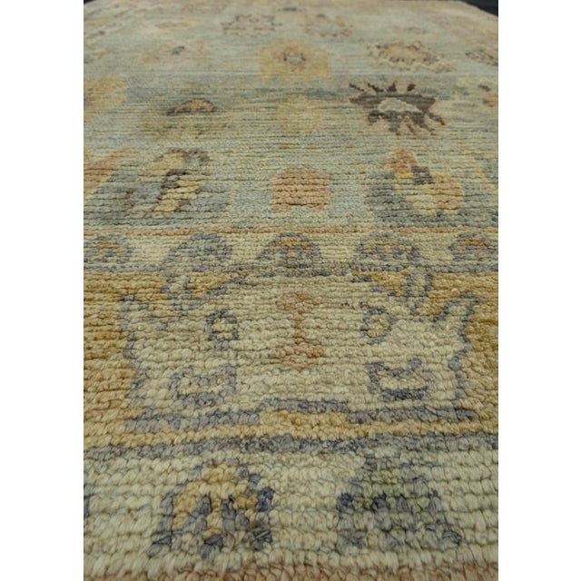 Early 21st Century Turkish Oushak Rug 5'4" x 7'7" #18634 For Sale - Image 5 of 8