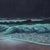 Early 21st Century Out Of The Blue by Mark Harrison | Oil on canvas Ocean waves at night with a distant light. For Sale - Image 5 of 5