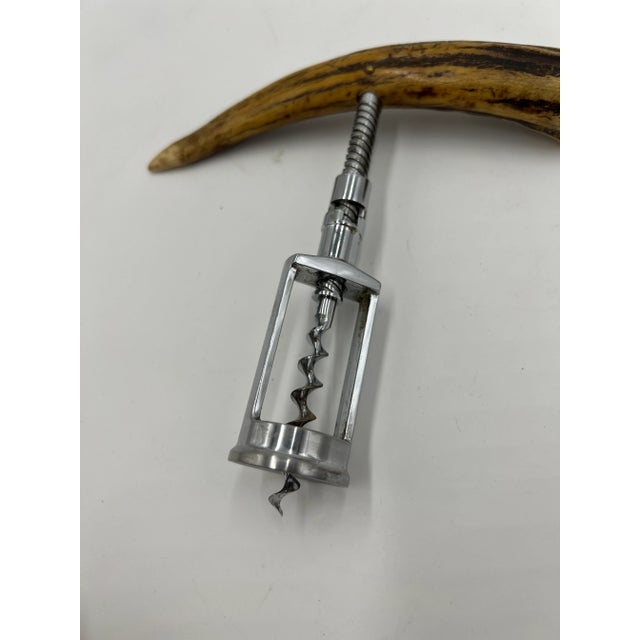 Mid 20th Century Antique German Antler Mounted Corkscrew For Sale - Image 5 of 6