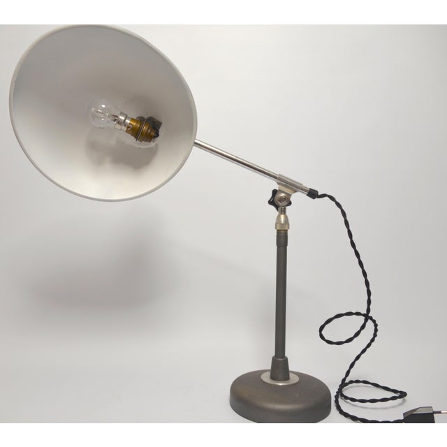 Desk Lamp by Ferdinand Solère, 1960s, in Very Good conditions. Designed 1960 to 1969 This piece has an attribution mark, I...