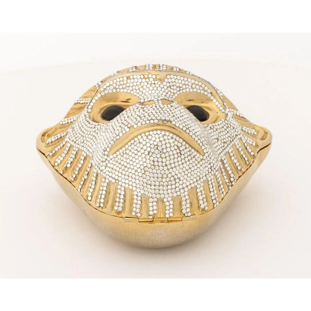 Judith Leiber Swarovski Crystal Monkey Clutch For Sale In New York - Image 6 of 11