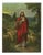 Christ the Shepherd, 1900s, Catholic Chromolithograph For Sale