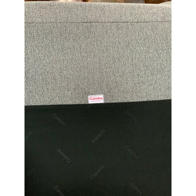 1990s 1990s Modern Piero Lissoni Cassina Nest Grey Chrome Sofa, Italy For Sale - Image 5 of 6