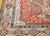 Vintage Persian Shahsavan Soumak Tribal Rug, Handwoven Wool & Silk, Geometric Pattern, Ivory & Red, 4x7 For Sale - Image 17 of 18