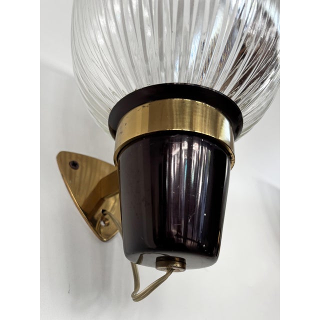 Glass LP5 Wall Lamps by Ignazio Gardella for Azucena, Italy, 1960s, Set of 2 For Sale - Image 14 of 17