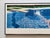 This David Hockney rare vintage 1994 offset lithograph print custom framed iconic large Pop Art poster " Le Plongeur (...