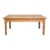 Early 20th Century British Pine Turned Leg Farmhouse Table For Sale