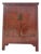 Chinoiserie-Style Hand-Painted Elm Cabinet For Sale