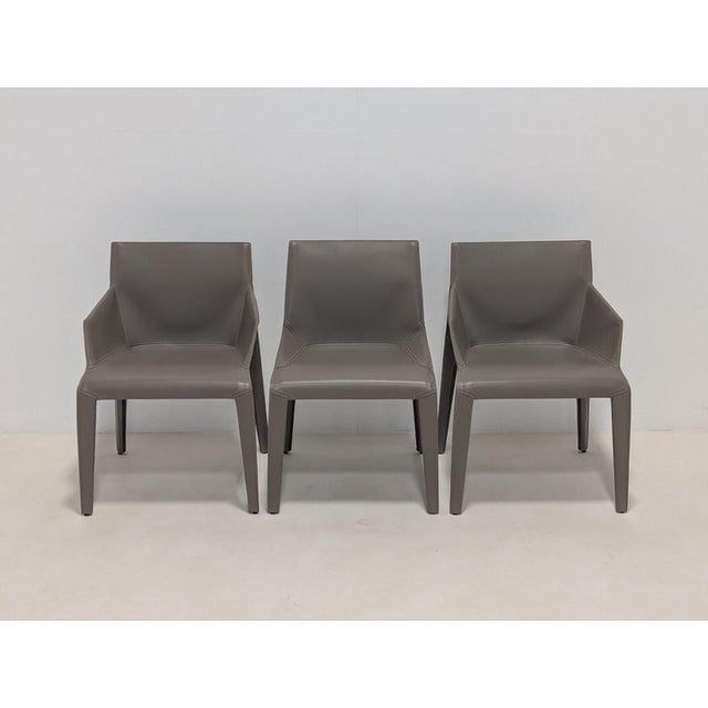Seattle Dining Chairs from Poliform, Set of 3 For Sale - Image 10 of 13