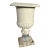 Vintage Classical Cast Iron Garden Urn, Circa 1960s For Sale