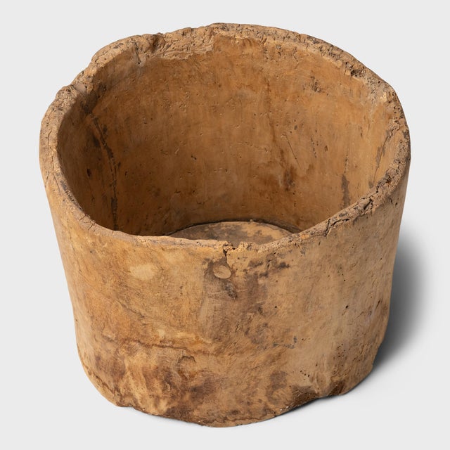 Contemporary Organic Courtyard Grain Container, C. 1900 For Sale - Image 3 of 5