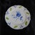 This is a Noritake Plate in Blue Spring by Susan Sargent. The plate is white with a blue flower center and blue and green...