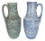 Fat Lava Ceramic Vases from Scheurich, Germany, 1970s, Set of 2 For Sale