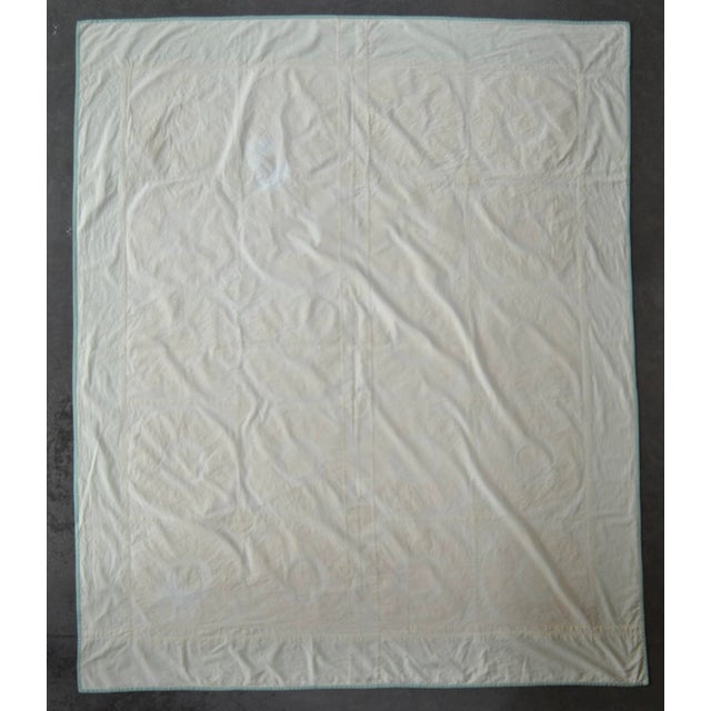1940s 1940s Dresden Plate Quilt - For Sale - Image 5 of 12