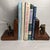 French 5 Vintage French & Tiffany Decorative Arts Books – Blue Cream Green Library For Sale - Image 3 of 12