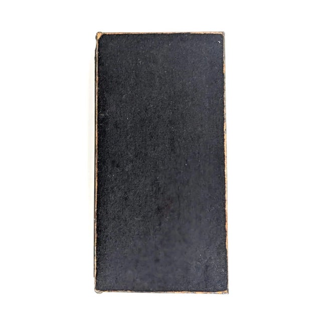 Metal 1993 Artist Signed Mixed Media Glass, Silver and Paper Jewelry Box For Sale - Image 7 of 9