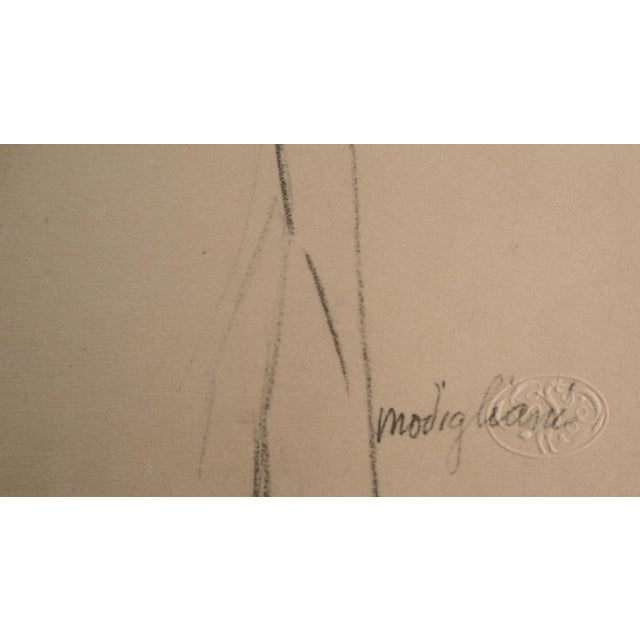 Amedeo Modigliani (after) Crucifix, 1959 Lithograph based after an artist's drawing Signed in the plate On thick paper of...