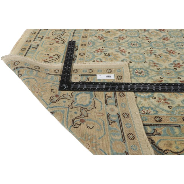 Mid 20th Century Antique Persian Mashhad Rug - 06'03 X 09'08 For Sale - Image 5 of 9