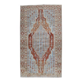 Vintage Zabihi Collection Persian Mazlagan Malayer Rug - 4' x 6'6" For Sale