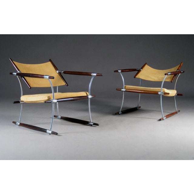1960s Armchairs and Table by Jens Harald Quistgaard for Stokke, 1966, Set of 3 For Sale - Image 5 of 6