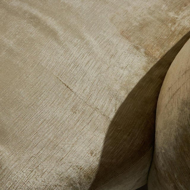 Velvet Corner Sofa by Roberto Lazzeroni for IPE Cavalli, 1990s For Sale - Image 18 of 18