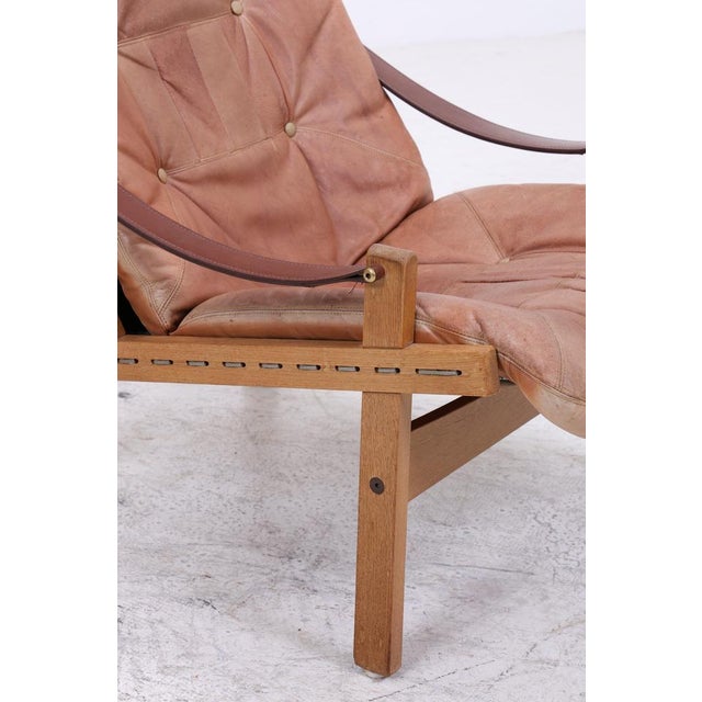 Vintage Hunter Chair in Leather by Torbjørn Afdal, 1960s For Sale - Image 7 of 18