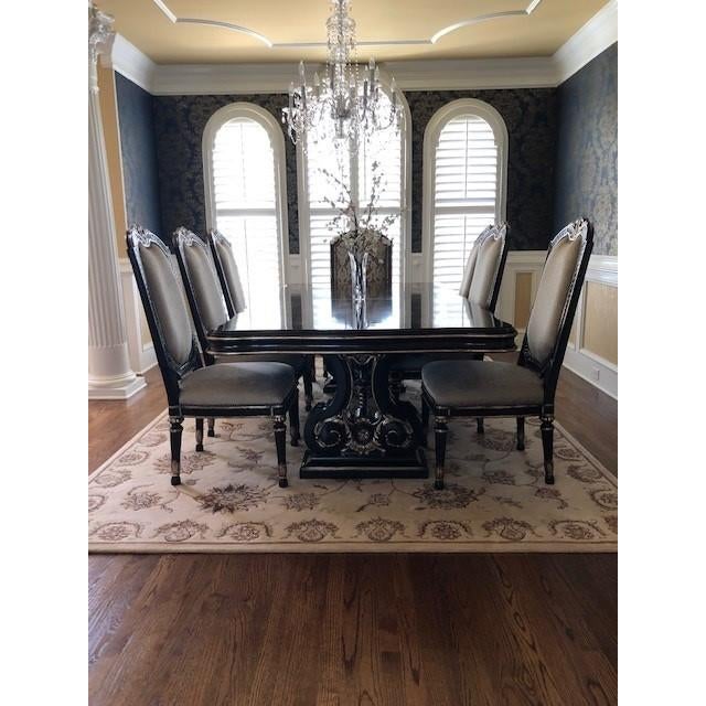 Marge Carson Dining Table & 12 Chairs Chairish