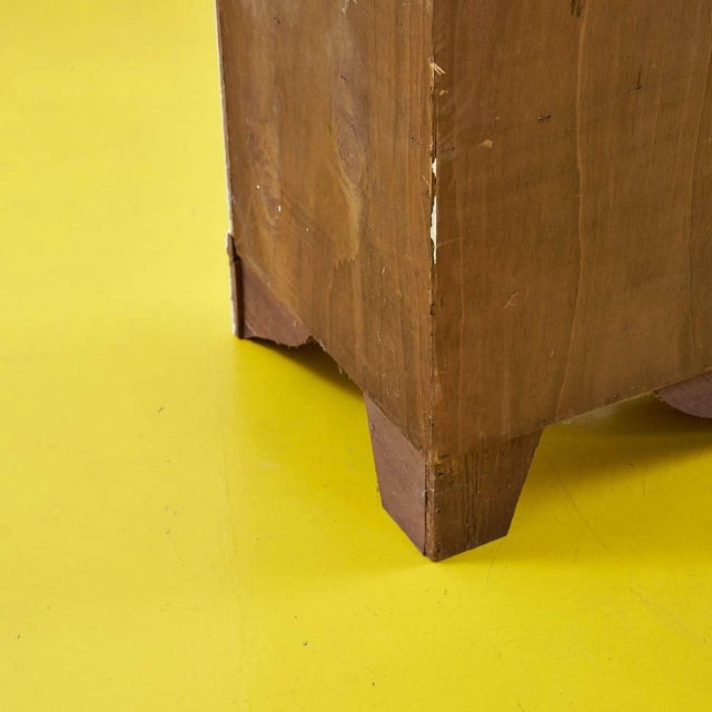 White Vintage Style Corner Shelves For Sale - Image 8 of 9