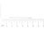 Early 21st Century 10K White Gold 1/10 Cttw Diamond Threader Earrings For Sale - Image 5 of 5