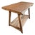 French Worktable in Beech, Chestnut and Oak, France, 1940s For Sale