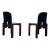 Dark Brown Lacquered Walnut Model 121 Dining Chairs by Tobia & Afra Scarpa for Cassina, 1960s, Set of 4 For Sale - Image 9 of 17