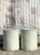Ceramic Vintage Boho Glazed Ceramic Low Stools - a Pair For Sale - Image 7 of 10