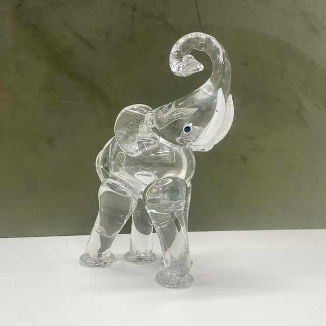 Murano Glass African Elephant, 1960s For Sale - Image 3 of 4