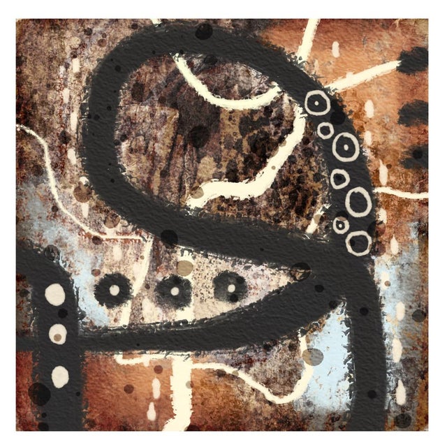 Bring sophisticated, tactile energy into your home with this 8x8-inch fine art reproduction print by artist Susan Olivio....