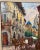 Quality Vintage Original Miralles Oil on Canvas Figural Cityscape Painting Horse For Sale In New York - Image 6 of 12