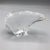 Clear Crystal Polar Bear sculpture. Designed after the style of the Ronneby, Sweden studios of FM Glassworks.