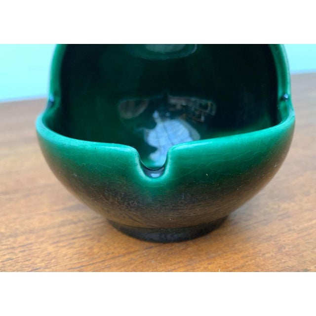 Space Age Pottery Ball Ashtray or Bowl by Cari Zalloni for Steuler, West Germany, 1960s For Sale - Image 6 of 17