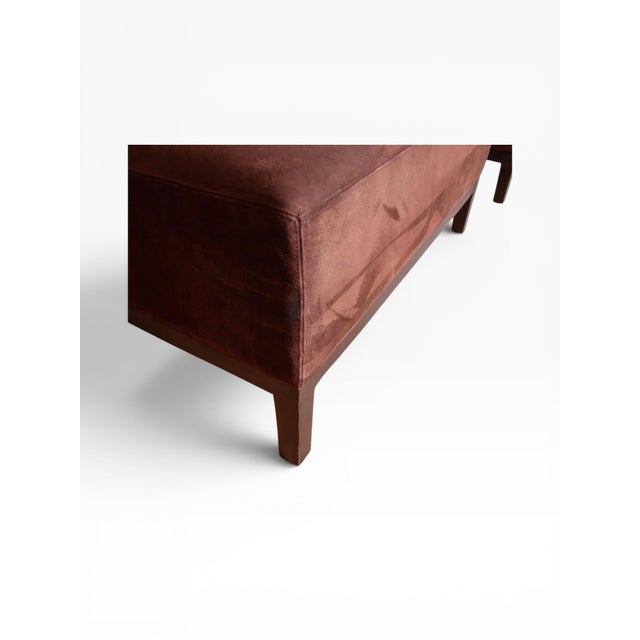 Modern Pair of French Christian Liaigre "Latin" Slipper Chairs For Sale - Image 3 of 6