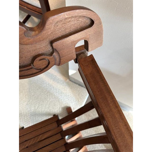 Vintage Antique Game Table and Chairs For Sale - Image 4 of 12