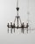 Gothic 20th Century French Gothic Revival Wrought Iron Chandelier For Sale - Image 3 of 18