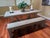 Rustic Restoration Hardware Grey Salvaged Wood Dining Table and Bench For Sale - Image 3 of 4
