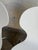 Metal Mid 20th Century Set of 4 Danish Modern White Stacking Dining Chairs Mid Century Chrome Chairs For Sale - Image 7 of 11