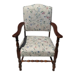 Vintage Spanish Revival Side Chair For Sale