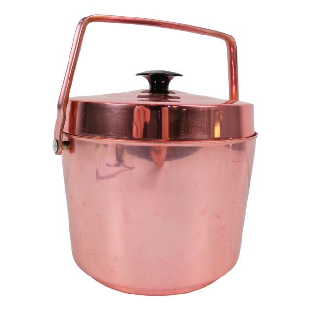 Purple Anodized Aluminium Ice Bucket by Alfi, Germany, 1960s For Sale