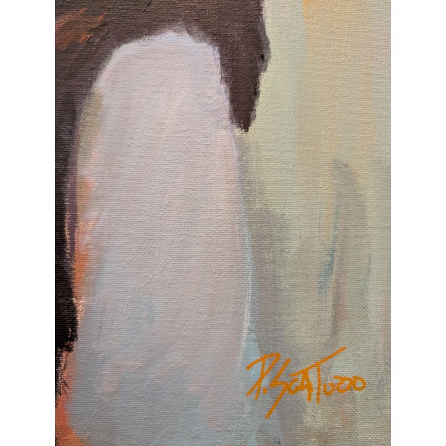 2020s Private Party 12x24" Oil on Canvas For Sale - Image 5 of 5