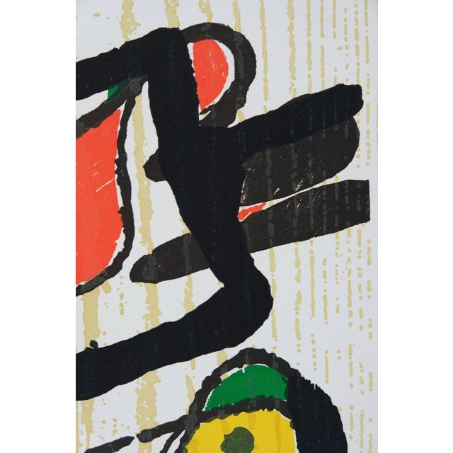 Joan Miro, Surreal Character, Etching For Sale - Image 5 of 6