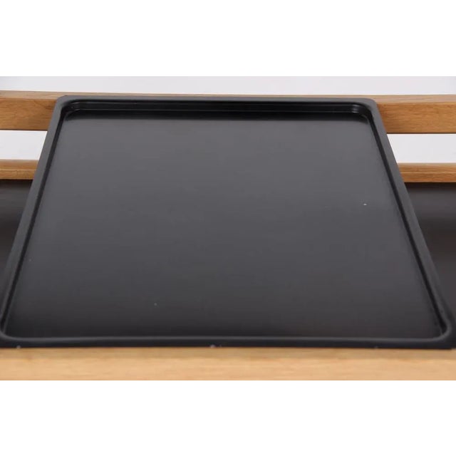 Børge Mogensen Model Number 5370 Serving Car in Oak by Børge Mogensen, 1981 For Sale - Image 4 of 10