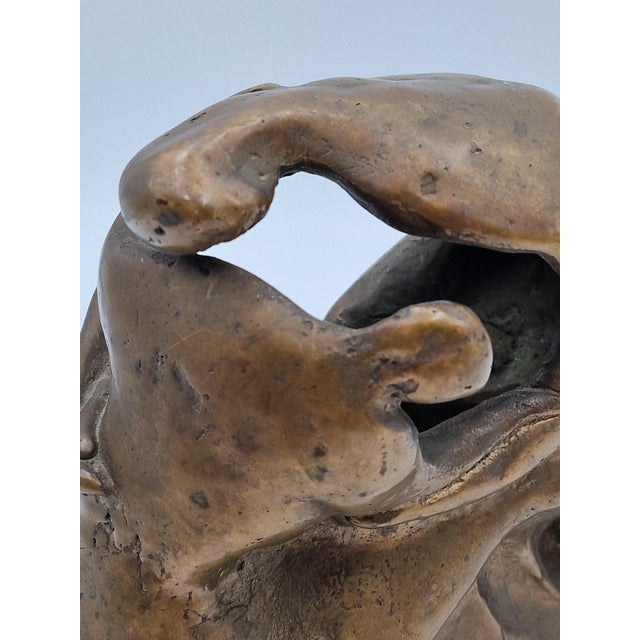 Metal Turcato, Sculpture, 1972, Bronze For Sale - Image 7 of 12