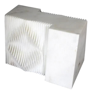 Modern White Marble Sculpture by Domenico Casasanta